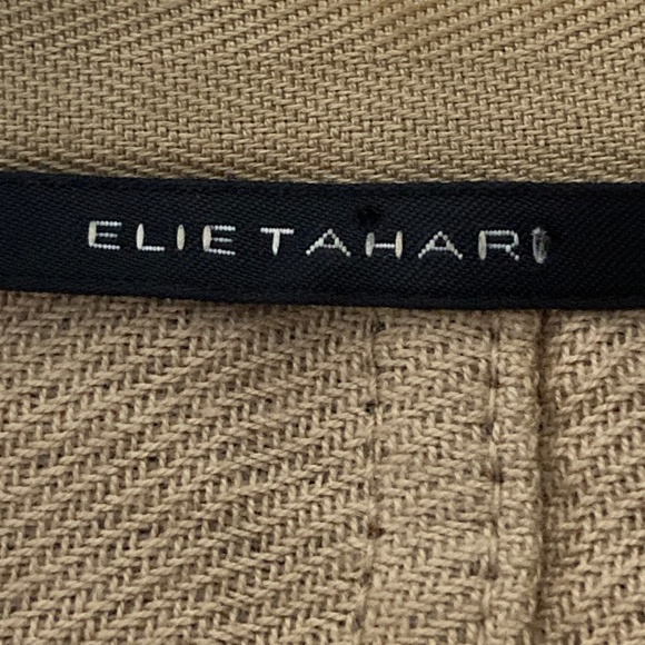 Elie Tahari Tweed Jacket, Silk, Cotton, & Wool, Pockets, Snap Closure, XS - Picture 2 of 12